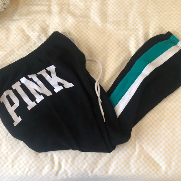 VS PINK CAMPUS CROP PANTS - Picture 3 of 4